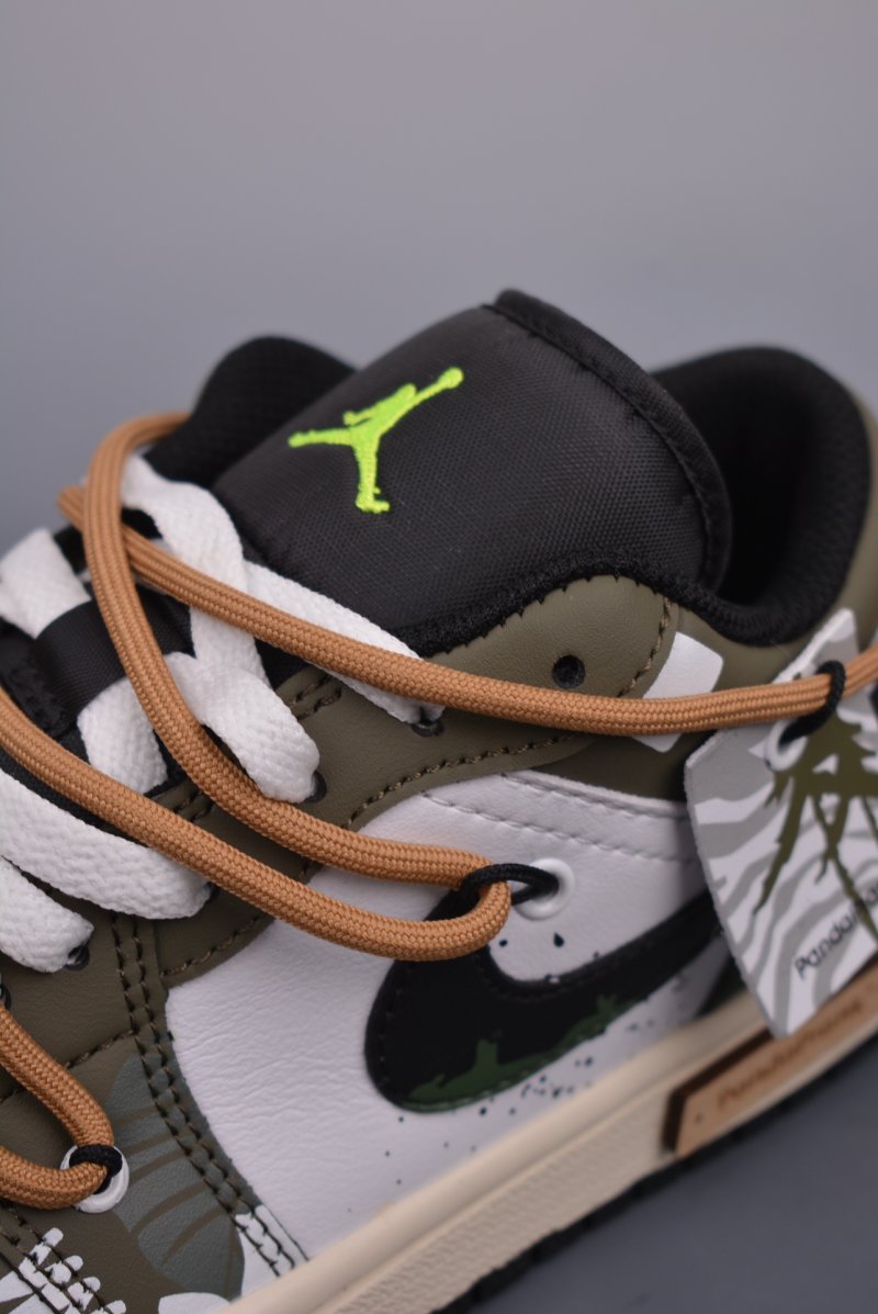 Air Jordan 1 Low 'Deconstructed' view
