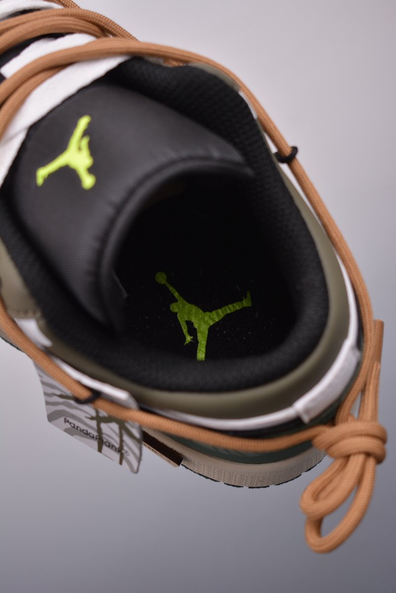 Air Jordan 1 Low 'Deconstructed' view