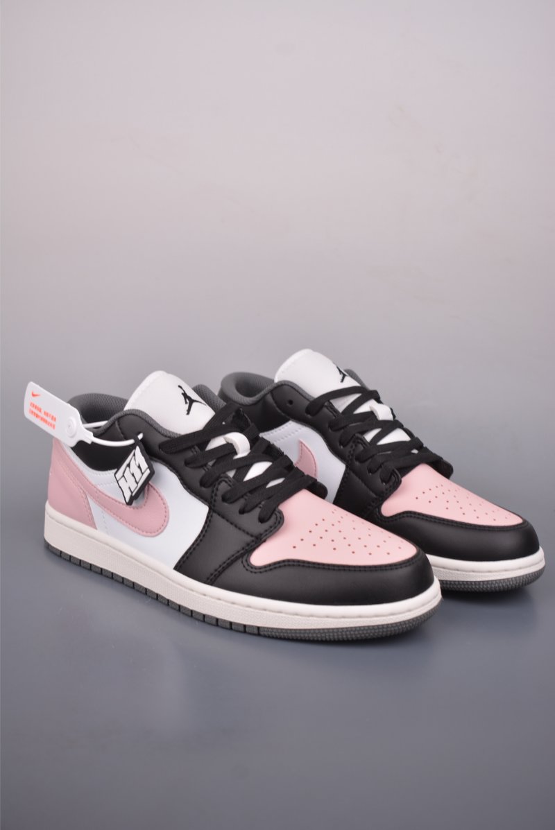 Air Jordan 1 Low 'Black / Pink'