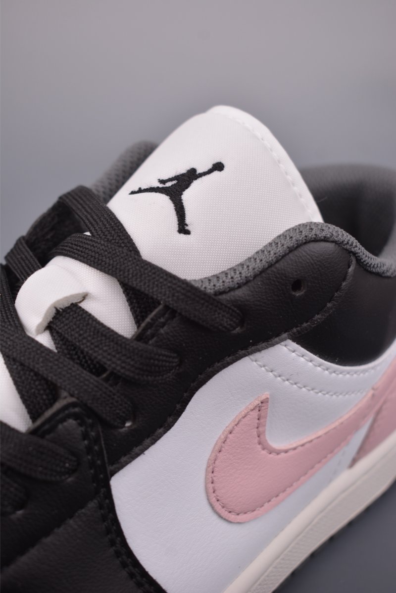 Air Jordan 1 Low 'Black / Pink' view