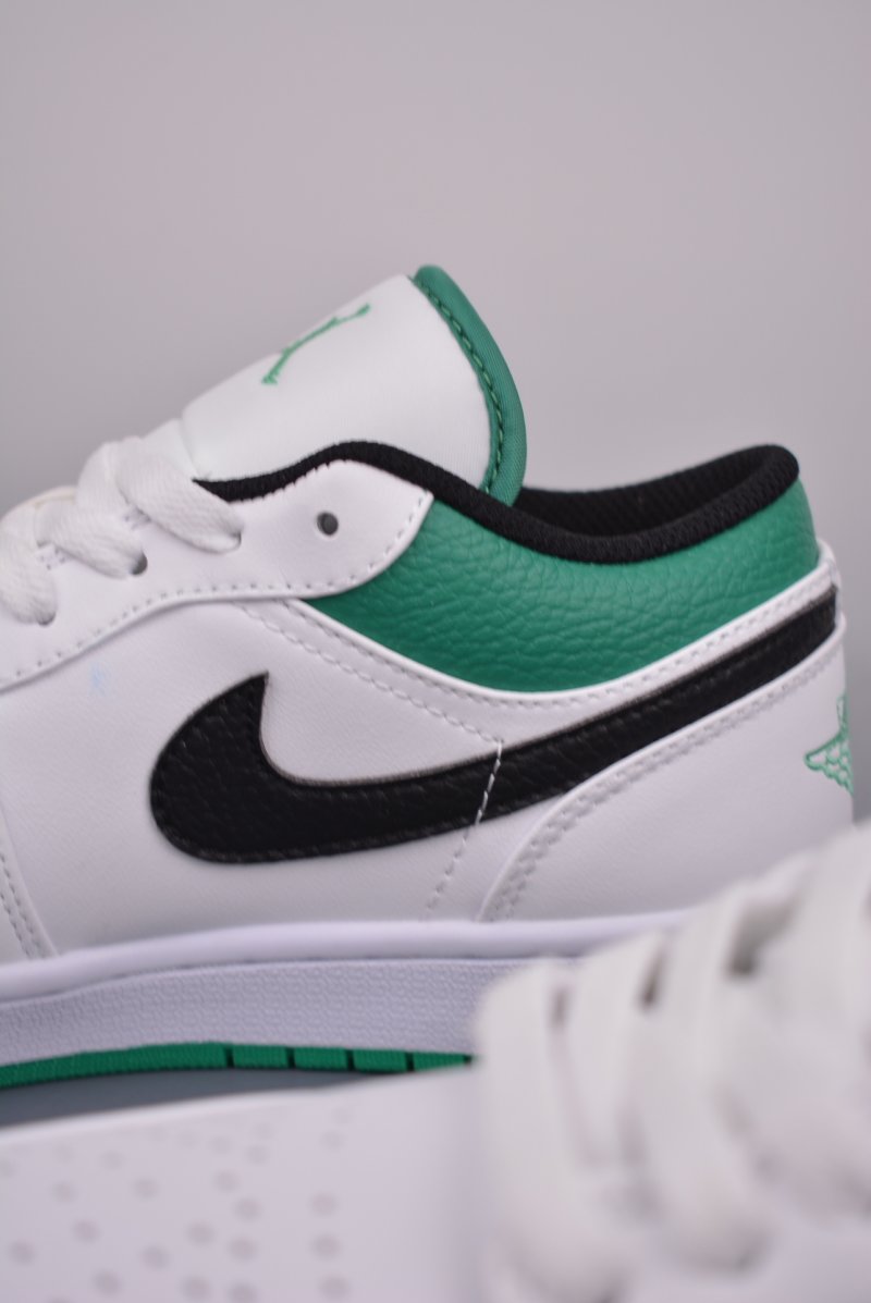 Air Jordan 1 Low 'White / Mint Green' view
