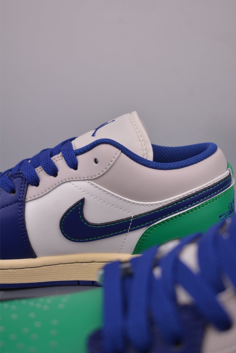 Air Jordan 1 Low 'Blue / Green' view
