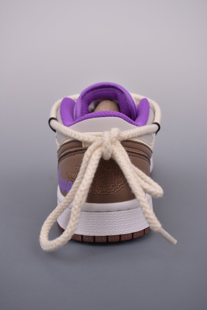 Air Jordan 1 Low 'Deconstructed' view