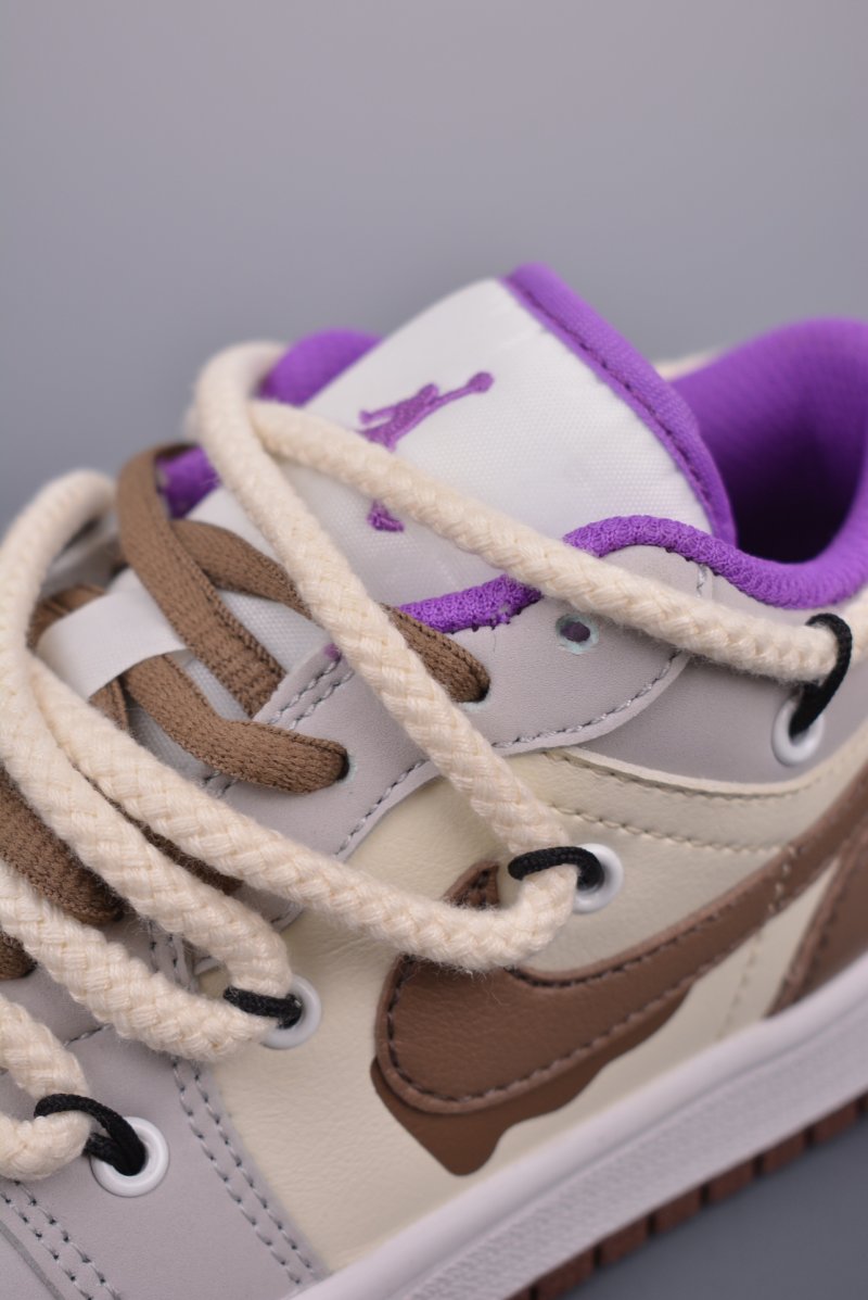 Air Jordan 1 Low 'Deconstructed' view