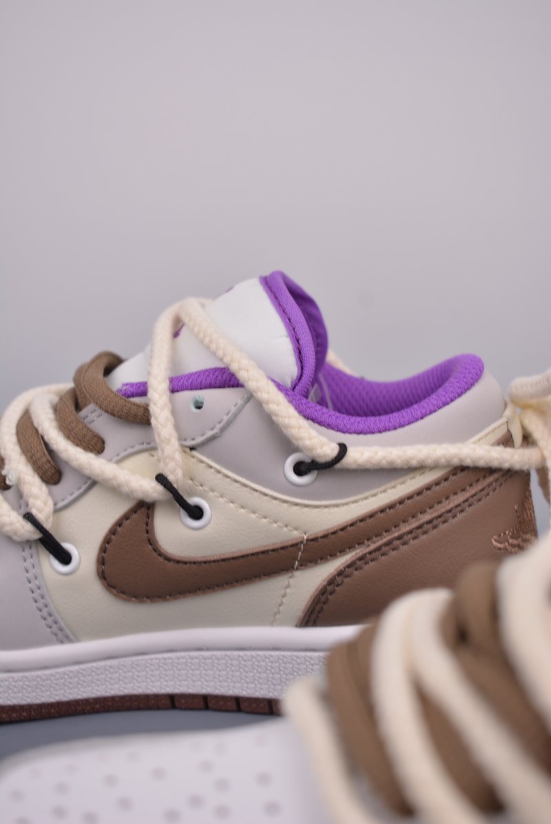 Air Jordan 1 Low 'Deconstructed' view