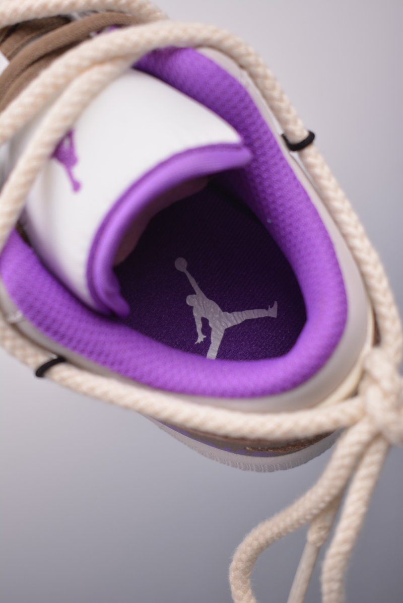 Air Jordan 1 Low 'Deconstructed' view