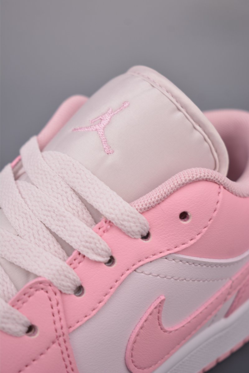 Air Jordan 1 Low 'White / Pink' view
