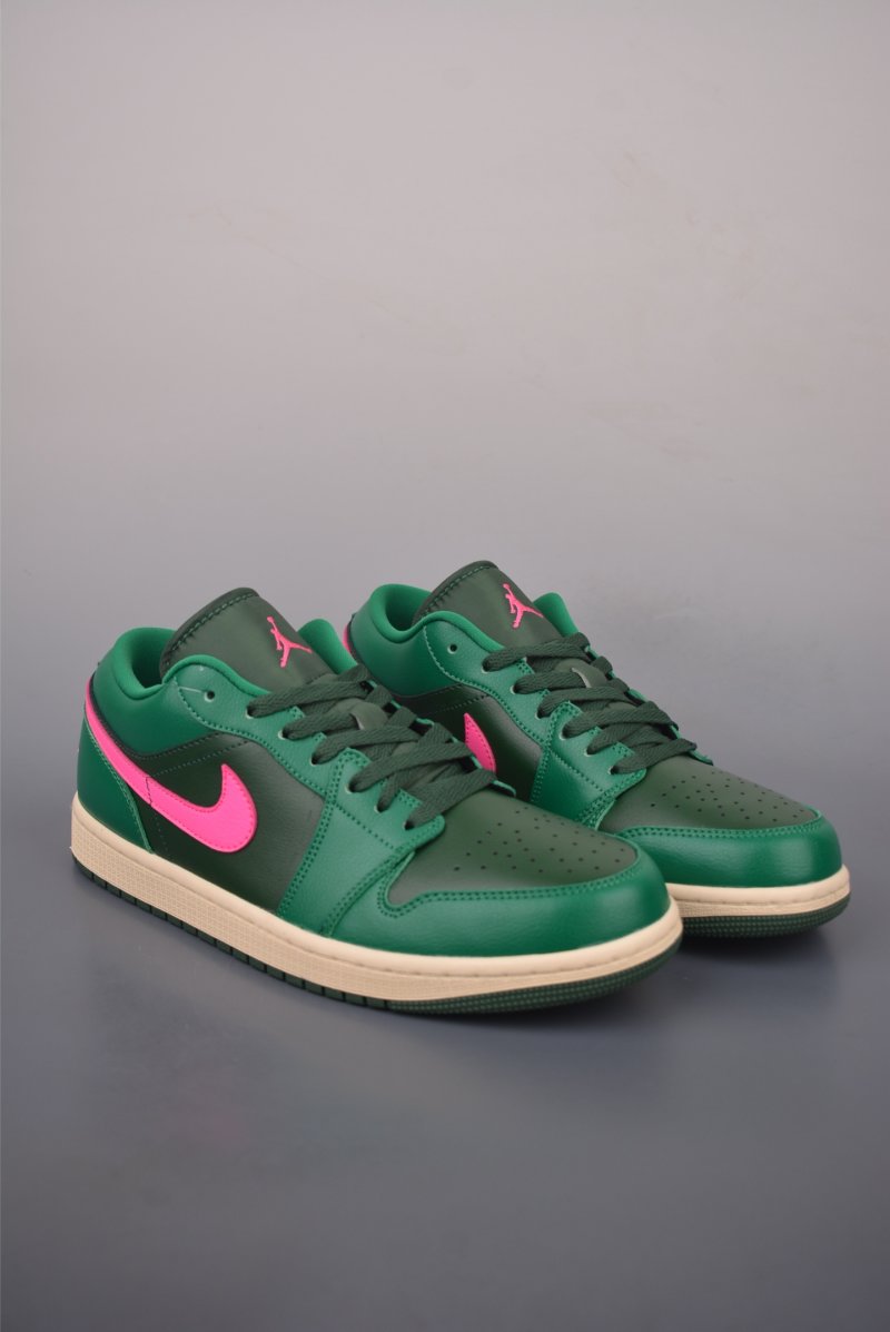 Air Jordan 1 Low 'Green / Pink'