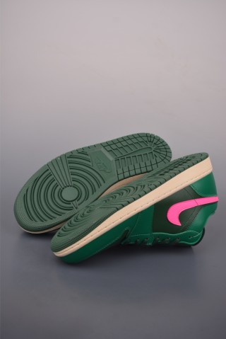 Air Jordan 1 Low 'Green / Pink' view 3