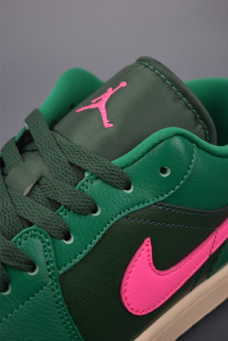 Air Jordan 1 Low 'Green / Pink' view