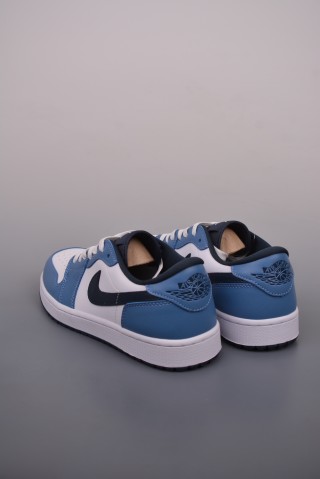 Air Jordan 1 Low 'White / Blue Golf Toe' view 2
