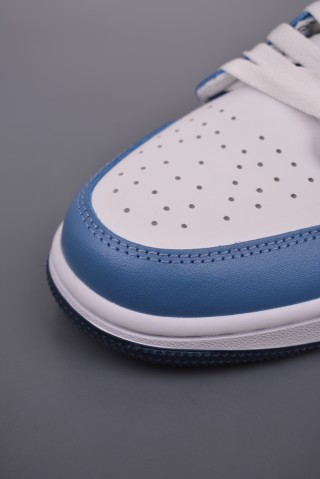 Air Jordan 1 Low 'White / Blue Golf Toe' view 6