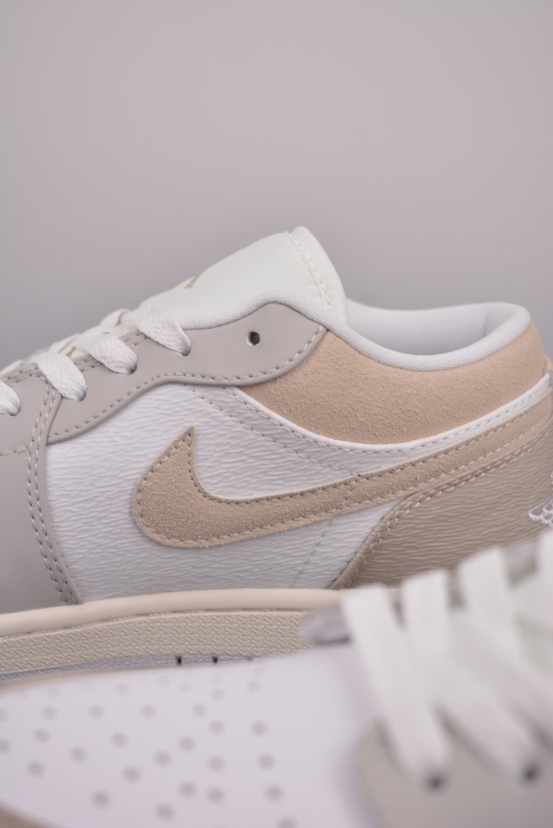 Air Jordan 1 Low 'White / Brown Toe' view