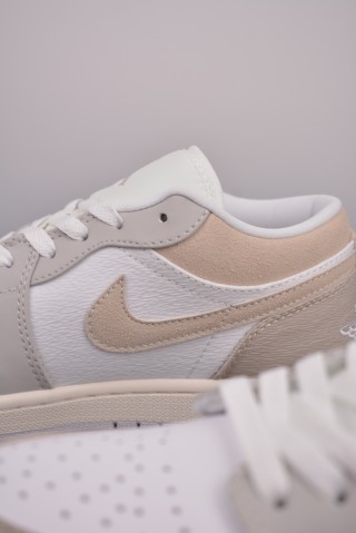 Air Jordan 1 Low 'White / Brown Toe' view 8