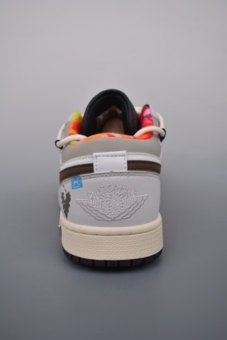 Air Jordan 1 Low 'Deconstructed Drawstring' view 4