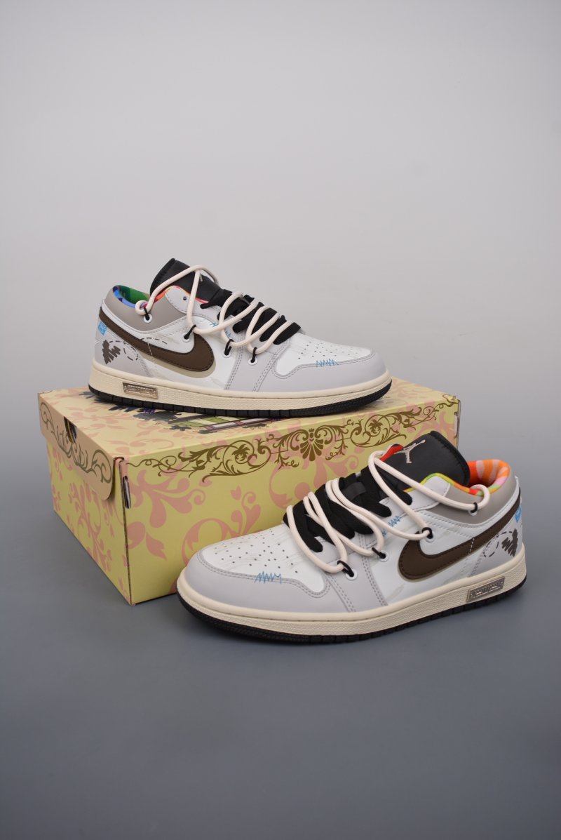 Air Jordan 1 Low 'Deconstructed Drawstring' view