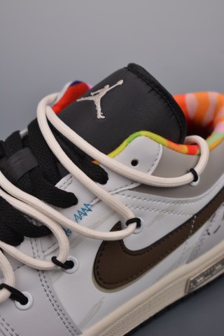 Air Jordan 1 Low 'Deconstructed Drawstring' view 7