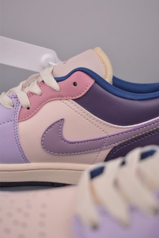Air Jordan 1 Low 'Pink / Purple' view 8