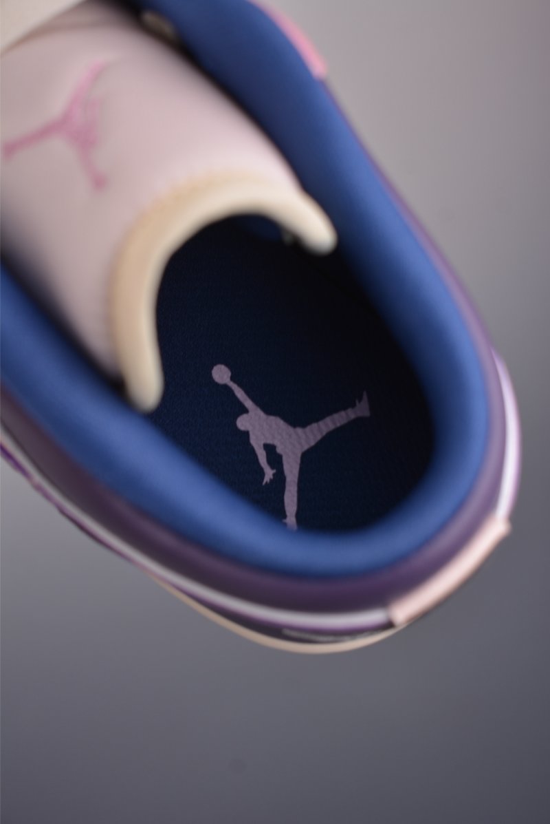 Air Jordan 1 Low 'Pink / Purple' view
