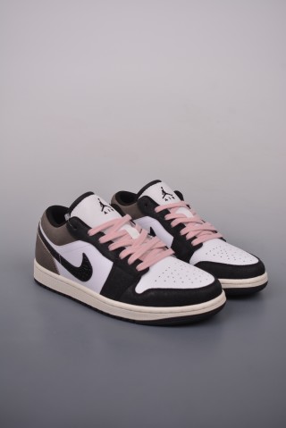 Air Jordan 1 Low 'Black / Mocha' view 1