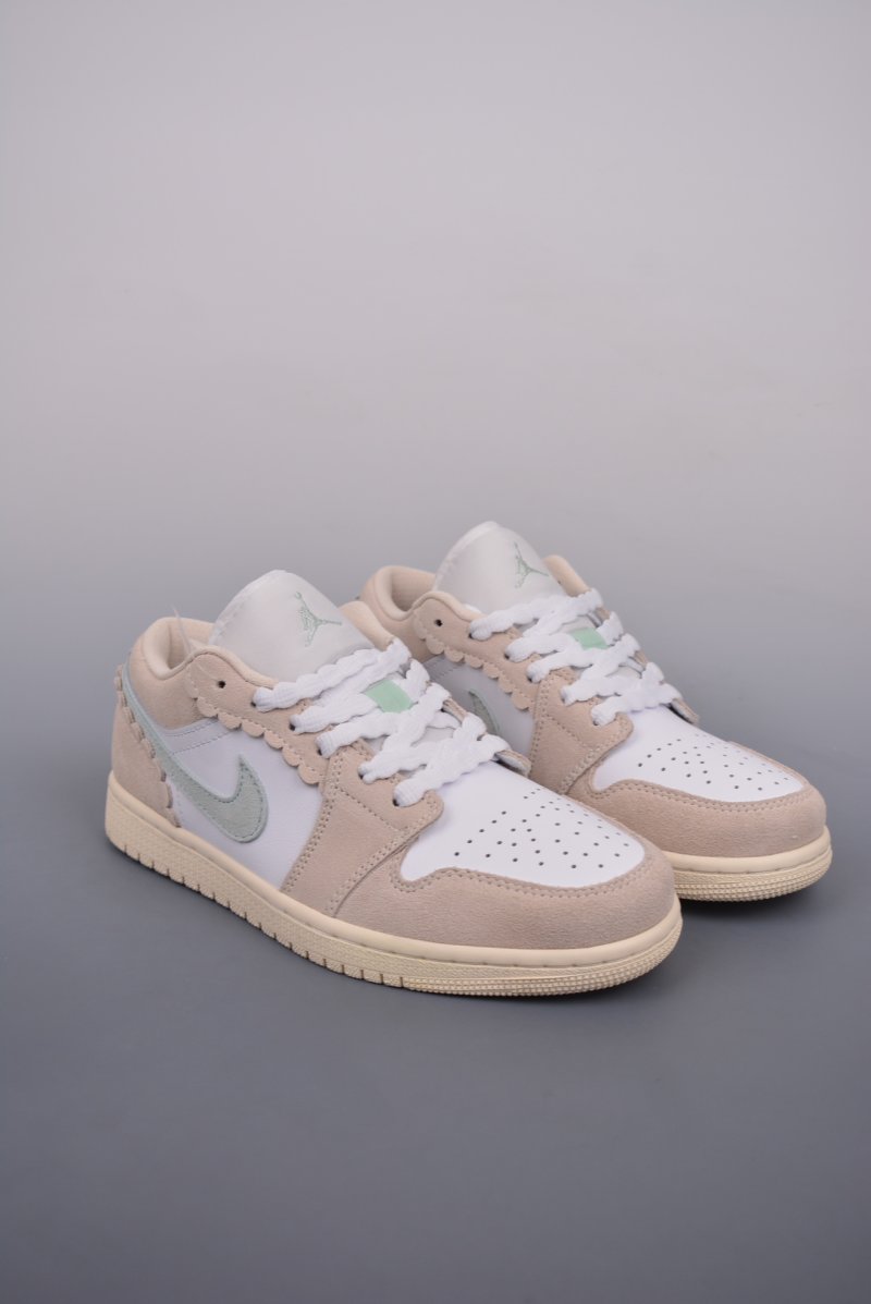 Air Jordan 1 Low 'White / Pink Toe'