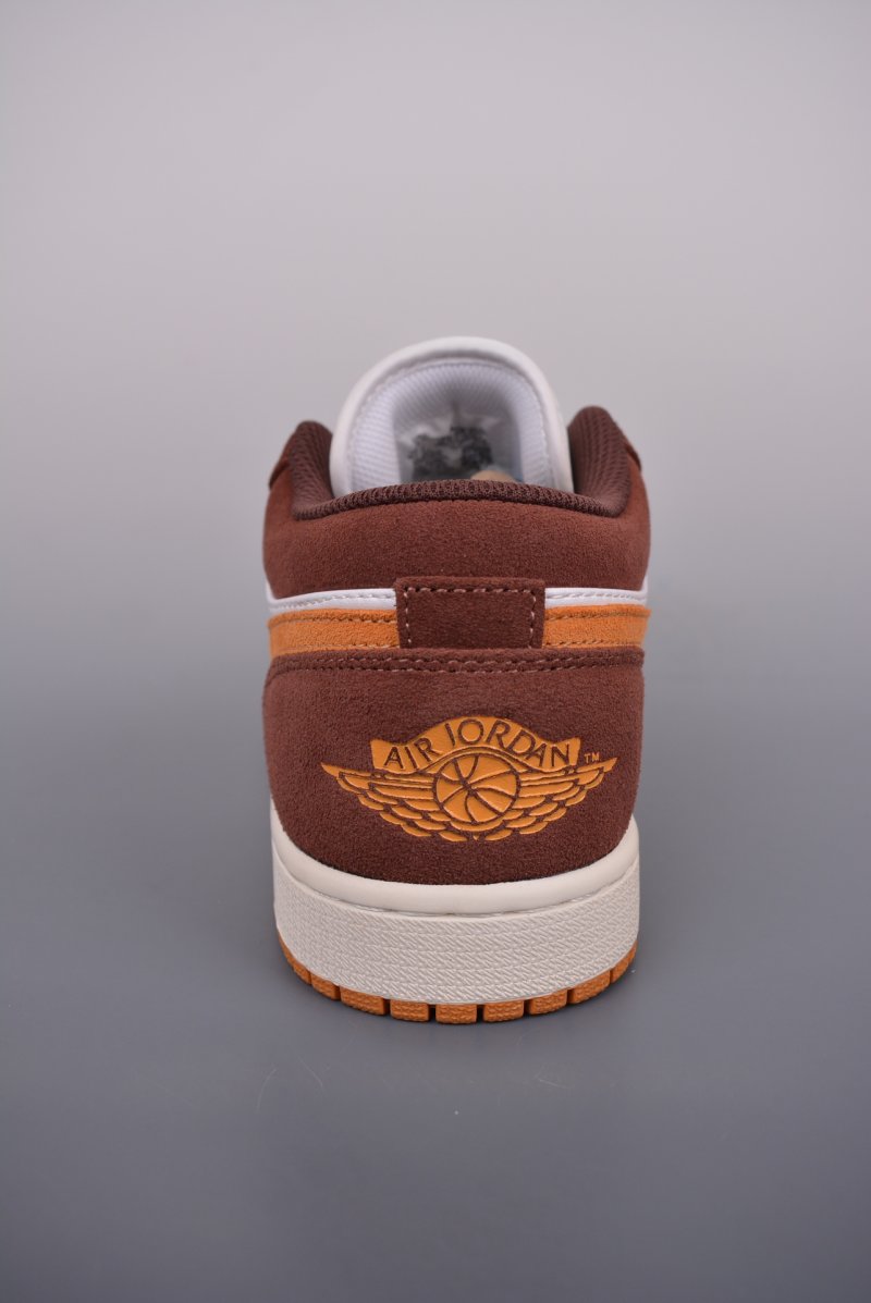 Air Jordan 1 Low 'White / Brown Toe' view