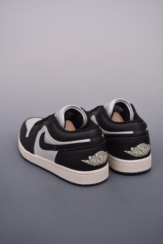 Air Jordan 1 Low 'Black / White Silk Panda' view 2