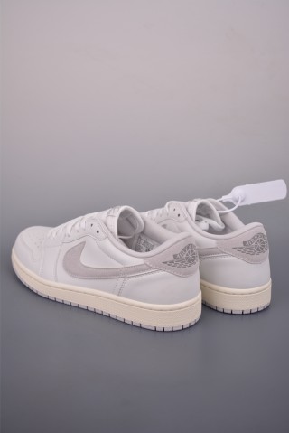 Air Jordan 1 Low 'Grey / White' view 2