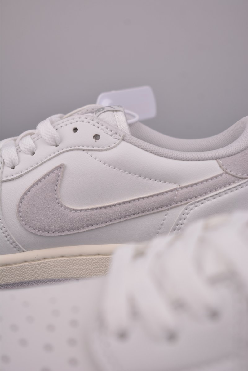 Air Jordan 1 Low 'Grey / White' view
