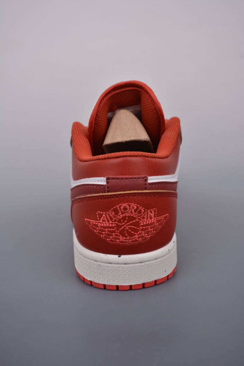 Air Jordan 1 Low 'White / Red Toe' view