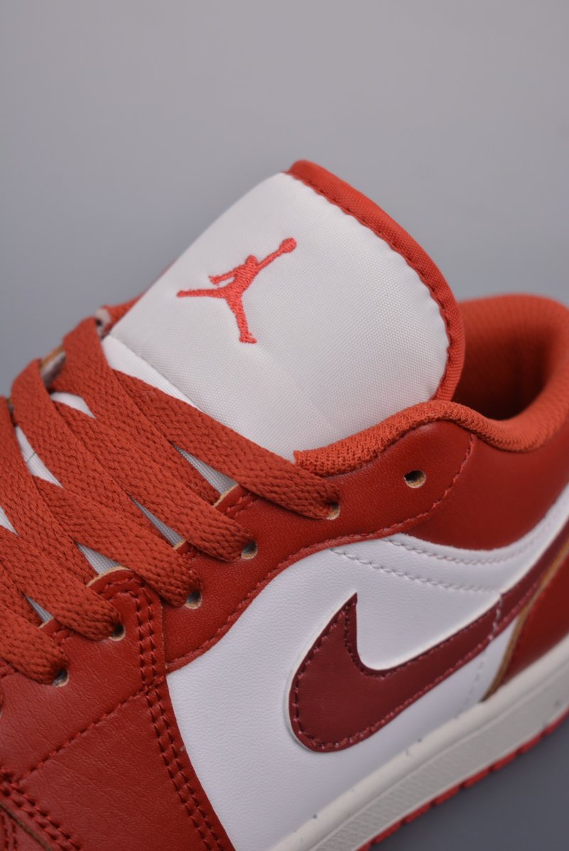 Air Jordan 1 Low 'White / Red Toe' view