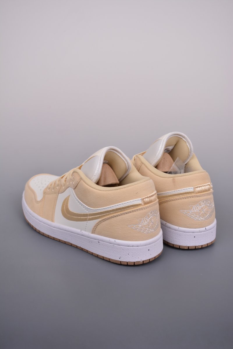 Air Jordan 1 Low 'White / Yellow Toe' view
