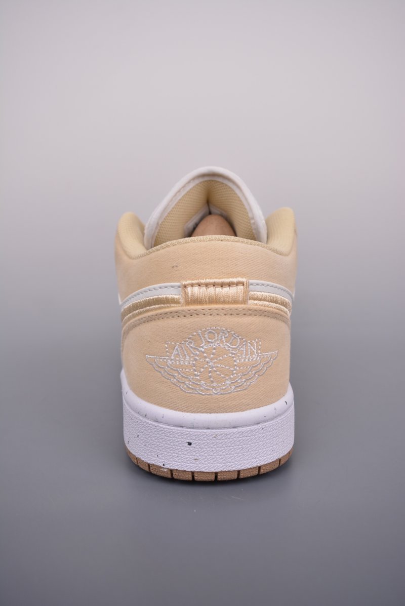 Air Jordan 1 Low 'White / Yellow Toe' view