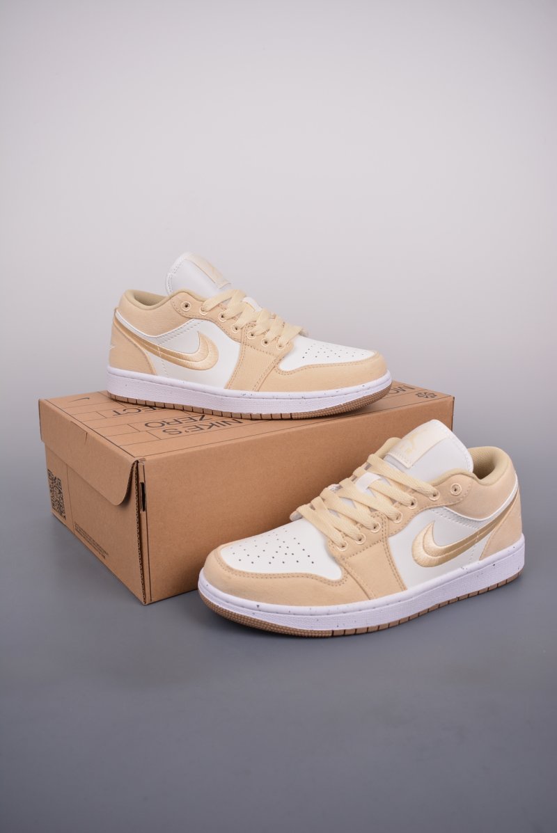 Air Jordan 1 Low 'White / Yellow Toe' view