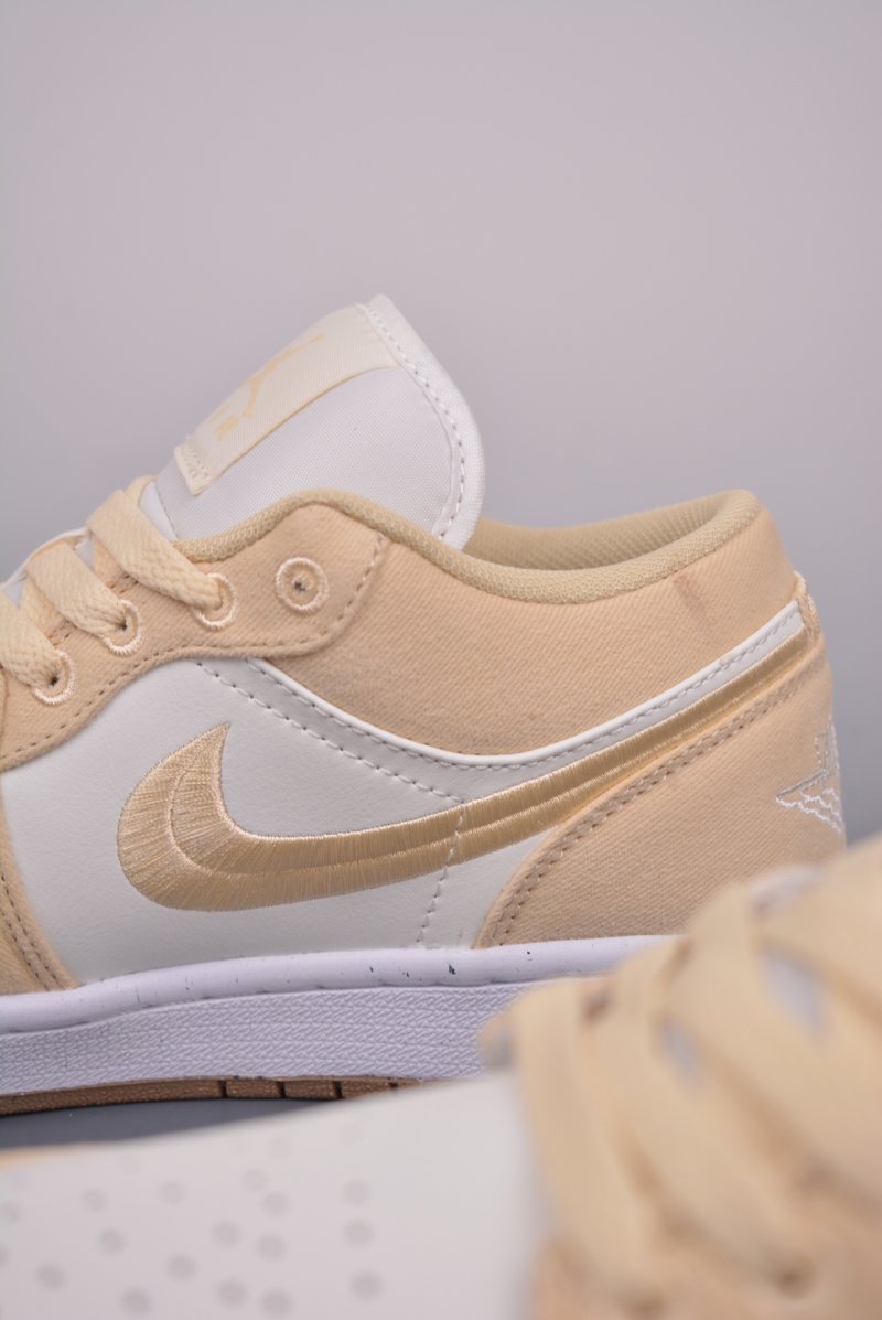 Air Jordan 1 Low 'White / Yellow Toe' view