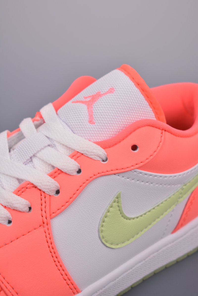Air Jordan 1 Low 'Fluorescent Pink Toe' view