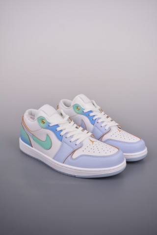 Air Jordan 1 Low 'White / Blue' view 1