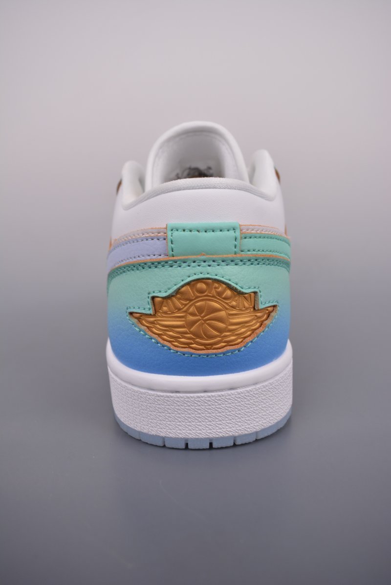 Air Jordan 1 Low 'White / Blue' view