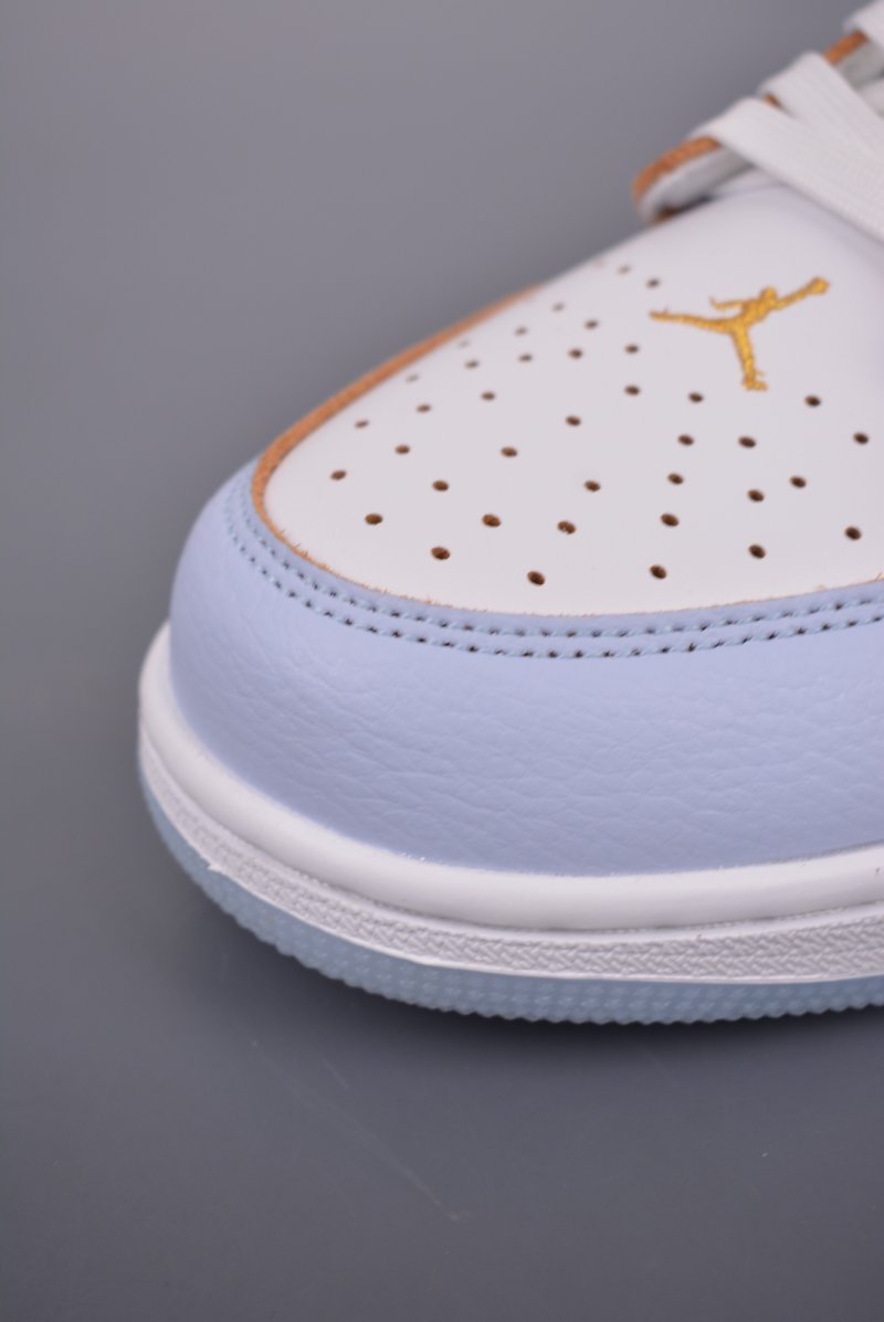 Air Jordan 1 Low 'White / Blue' view