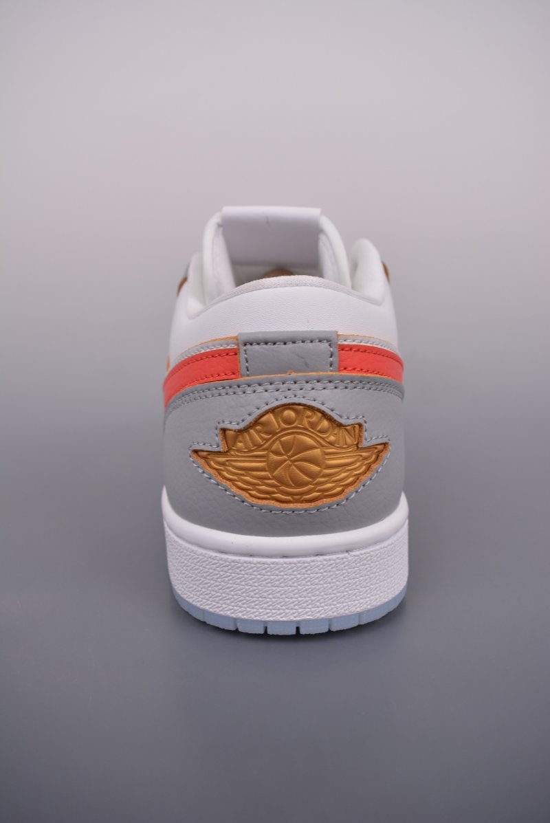 Air Jordan 1 Low 'White / Blue / Red' view