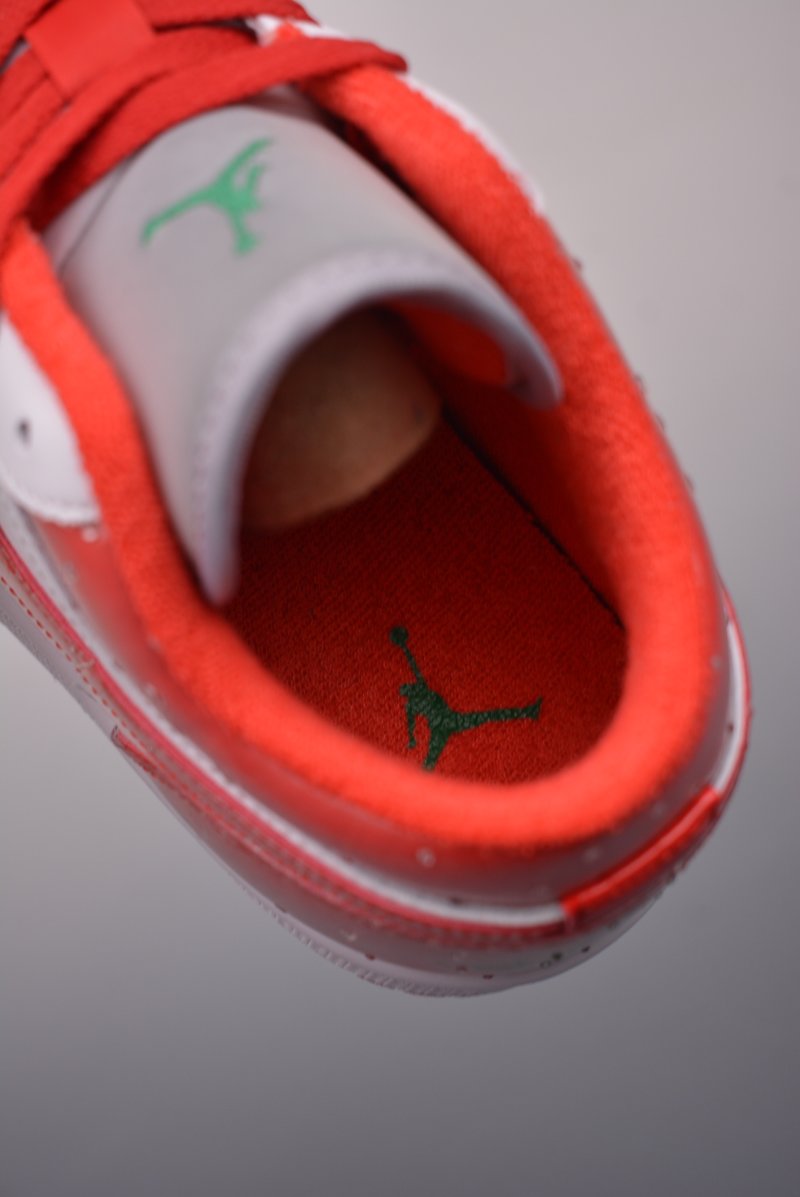 Air Jordan 1 Low 'White / Red' view