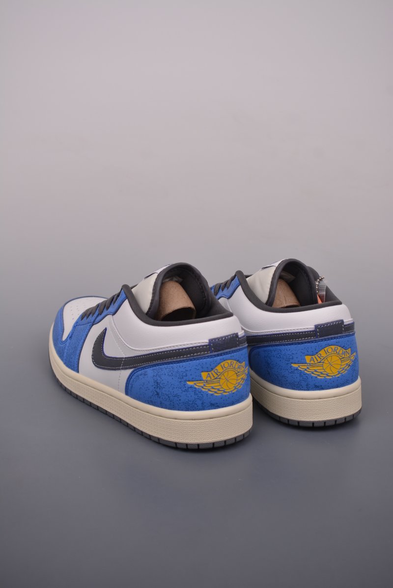 Air Jordan 1 Low 'Blue / White / Black' view