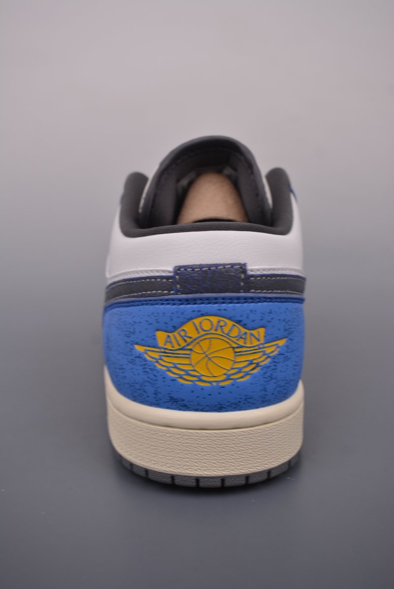 Air Jordan 1 Low 'Blue / White / Black' view