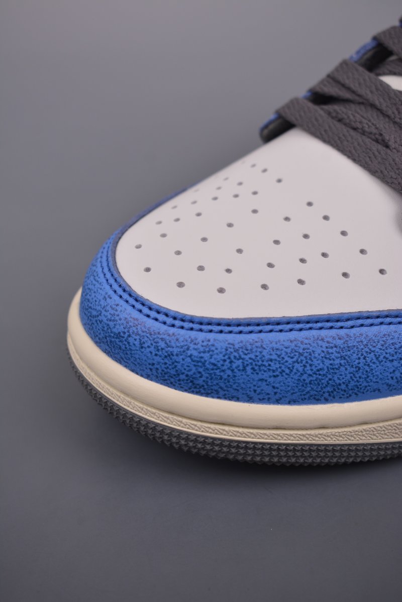 Air Jordan 1 Low 'Blue / White / Black' view