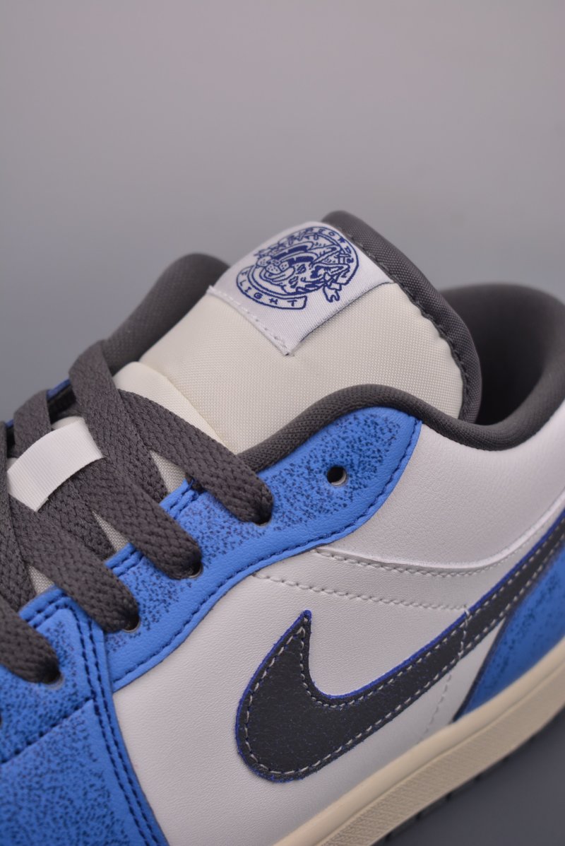 Air Jordan 1 Low 'Blue / White / Black' view