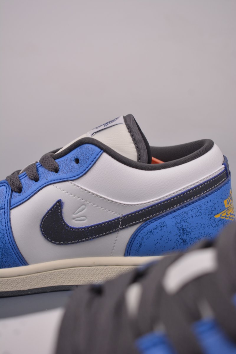 Air Jordan 1 Low 'Blue / White / Black' view