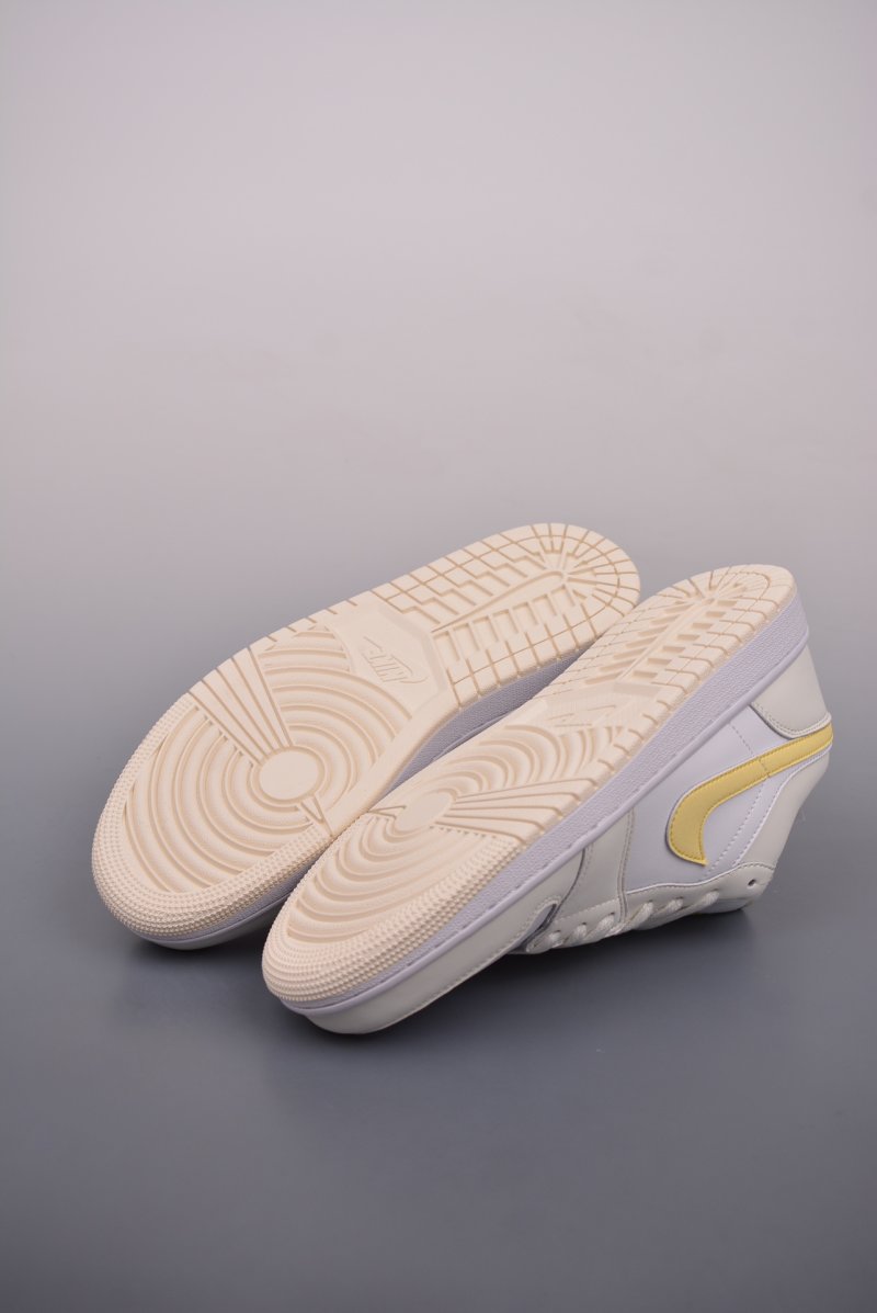 Air Jordan 1 Low 'White / Yellow' view
