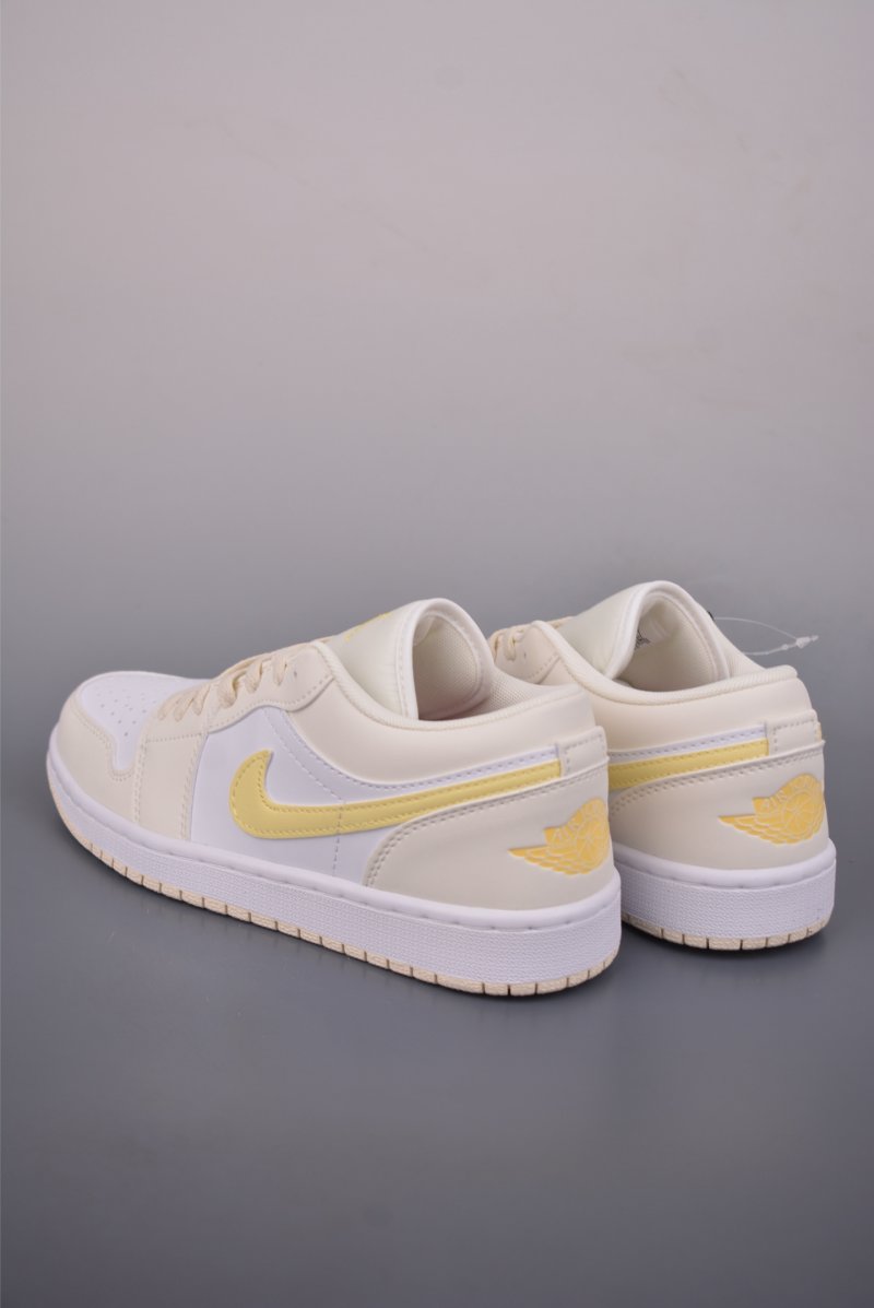 Air Jordan 1 Low 'White / Yellow' view