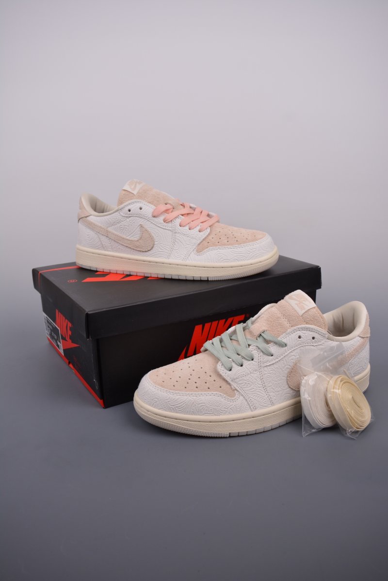 Air Jordan 1 Low 'Grey / White' view