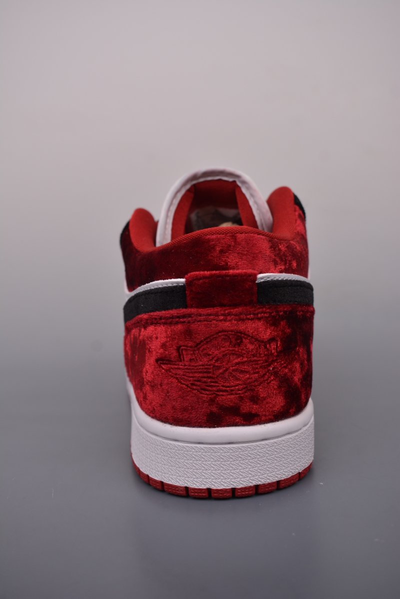Air Jordan 1 Low 'Black / Red Velvet' view